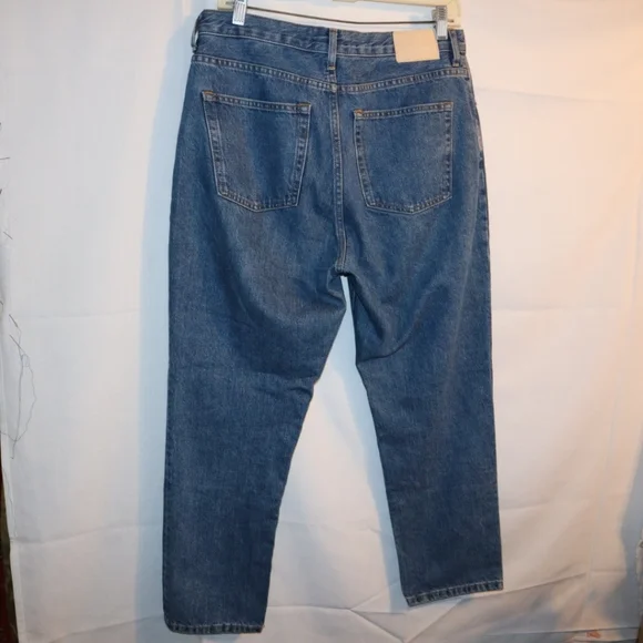 Everlane The Original Cheeky Jeans Cropped Size 29 X 27 Vintage Wash - Picture 5 of 10